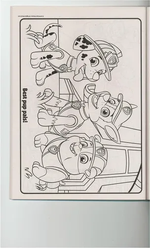 Vista 5 de Libros para colorear de Paw Patrol - Paquete de 2
