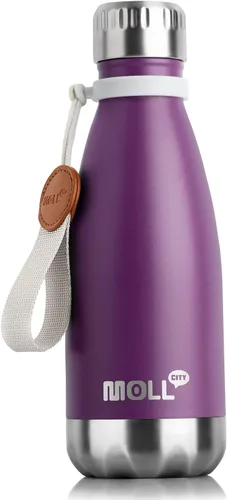 Vista 43 de Botella de Agua de 9 oz para Niños - Botella de Agua Pequeña de Acero Inoxidable para la Escuela con Aislamiento al Vacío de Metal a Prueba de Fugas