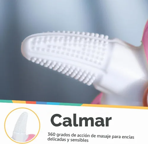 Vista 2 de Nuby Nananubs Banana - Mordedor de masaje Rosa