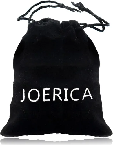 Vista 7 de JOERICA 2-4 pares de colgantes magnéticos de acero inoxidable para hombres y mujeres sin perforador de clip en pendientes CZ de 0.236-0.315in