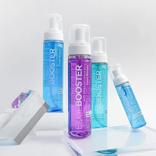 Vista 4 de Style Factor Edge Booster Extra Shine Foam Wrap - Mousse de espuma rica en humedad, 9 onzas (con biotina)