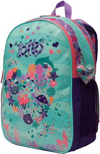 Vista 2 de Totto Mochilas unisex para niños, impresión, L