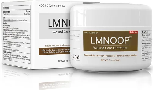 Vista 10 de Crema para el dolor de cama, ungüento orgánico para úlceras por decúbito, tratamiento de úlceras por presión, curación rápida de heridas