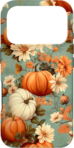 Vista 29 de Funda con temática de otoño para iPhone 11 con diseño de calabaza de otoño para mujer