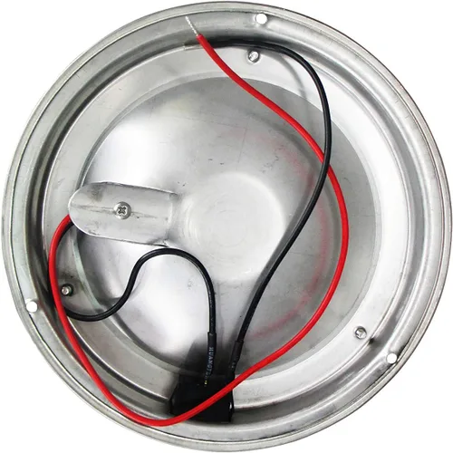 Vista 5 de Pactrade Marine Luz de cúpula de 12 V - lente de 4 pulgadas, blanco cálido incandescente, luz de barco de acero inoxidable con interruptor
