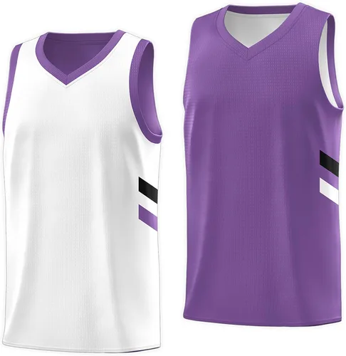 Vista 15 de KXK Camiseta de baloncesto reversible para hombre, sin mangas, uniforme de equipo Verde neón y negro