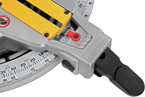 Vista 9 de DEWALT Sierra ingletadora, 12 pulgadas, doble bisel, compuesto, línea de corte XPS, 15 amperios (DWS716XPS)
