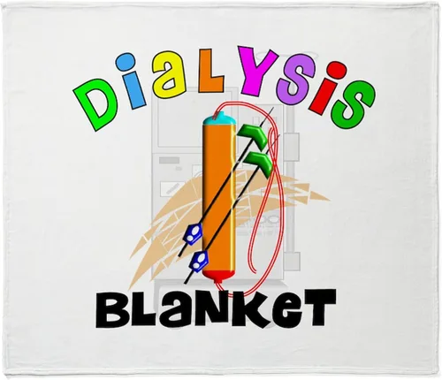 Vista 5 de CafePress Manta de diálisis 1 manta de forro polar súper suave, 60 x 50 pulgadas