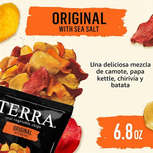 Vista 4 de TERRA Frituras sabor original con sal marina