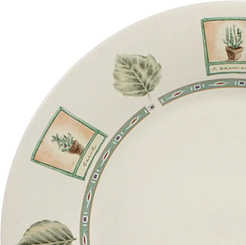 Vista 3 de Pfaltzgraff Naturewood - Juego de vajilla de cerámica de 16 piezas (servicio para 4)