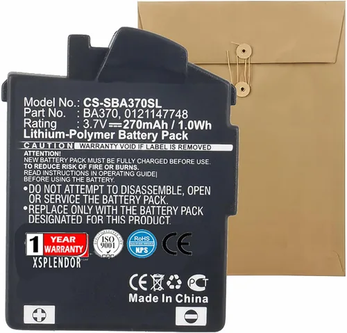 Vista 2 de XPS - Batería de repuesto para SENNHEISER 450 TRAVEL 550 Travel MM 400 MM 400-X MM 450 MM 450-X MM 500-X MM 550 MM-550-X PCX 360 BT PX 210 BT PX 310