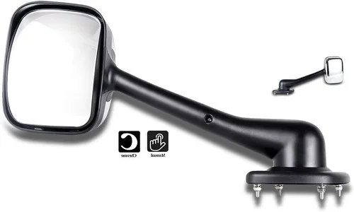Vista 6 de ECCPP Espejo retrovisor cromado para conductor o pasajero, espejo resistente para 2004-2016 para Freightliner para Columbia para Freightliner M2