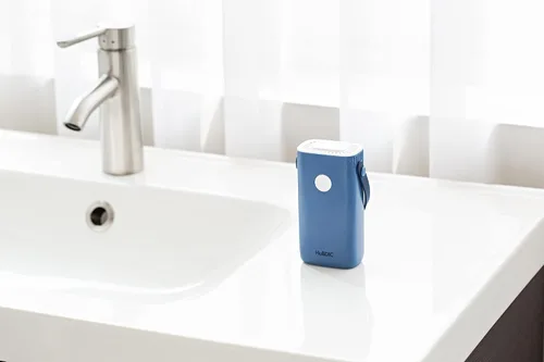 Vista 5 de HubiCare - Mini purificador de aire portátil – Aire inalámbrico que no requiere un filtro HEPA y elimina olores – coches, camadas de mascotas y Azul