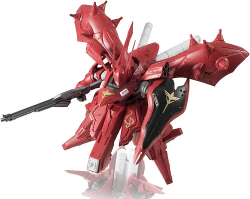 Vista 5 de Bandai Tamashii Nations Nxedge Style Nightingale Figura de acción "Contraataque de Gundam Char