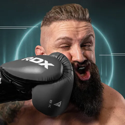 Vista 8 de RDX Protector Bucal para Boxeo MMA Kickboxing Muay Thai Judo Karate - Protector de Mandíbula con Funda de Almacenamiento para Adultos, Artes Rojo