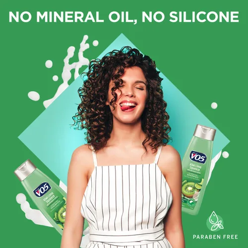 Vista 5 de VO5 Herbal Escapes - Champú aclarante – 12.5 onzas líquidas – Kiwi Lime Squeeze – Ayuda a nutrir, hidratar e hidratar el cabello dejándolo con un