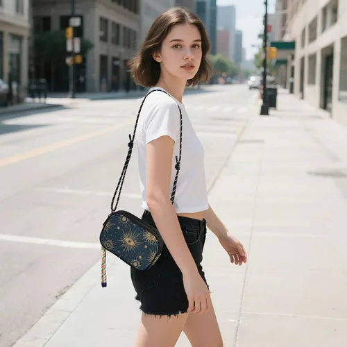 Vista 5 de Vintage Moon Sun Retro Crossbody Cámara Bolsa Hombre Comodidad Con Ranuras para Tarjetas de Crédito Casual Teléfono Pecho Bolsa Tiene una Comida