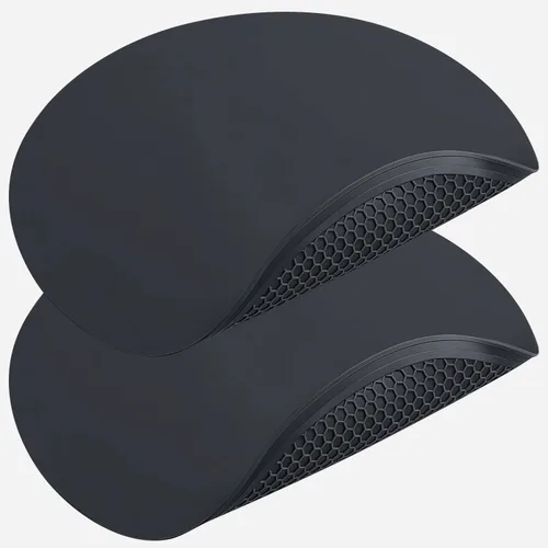 Vista 41 de Salvamanteles para platos calientes, paquete de 4 almohadillas calientes de silicona para cocina, tapete de silicona antideslizante resistente al