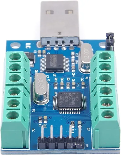 Vista 6 de NOYITO USB 10-Channel 12-Bit AD módulo de adquisición de datos STM32 UART Comunicación USB a chip serie CH340 módulo ADC