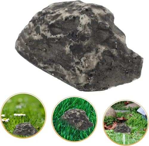 Vista 8 de Stone Key Hider Rock with Hidden Storage for Garden Landscaping