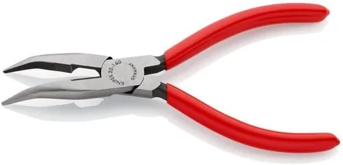 Vista 2 de KNIPEX Herramientas - Alicates de punta larga con cortador, 40 grados en ángulo (2521160), 6-1/4 pulgadas