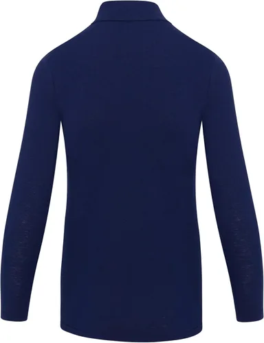 Vista 5 de Natural Uniforms Camiseta de manga larga con cuello alto falso para mujer