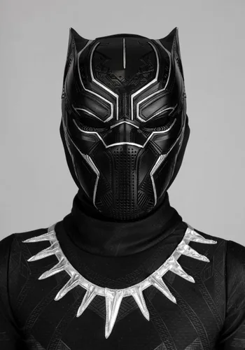 Vista 5 de Disfraz Premium de Marvel Black Panther para Niño Multicolor