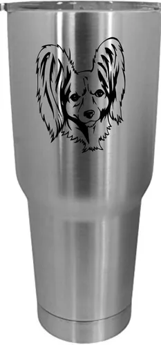 Vista 313 de Cairn Terrier - Vaso grabado con temática de perro, 30 onzas