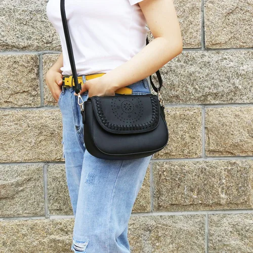 Vista 7 de KKXIU Bolsos cruzados para mujer con correa ajustable