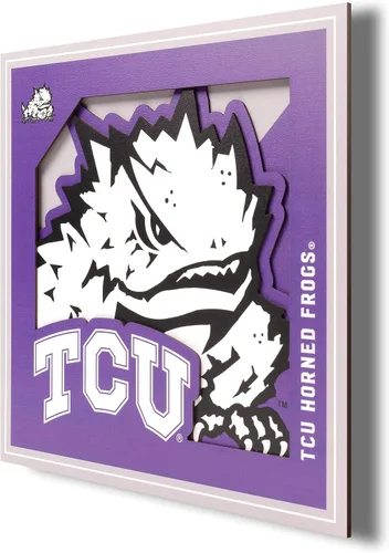 Vista 68 de YouTheFan NCAA Texas A&M Aggies - Arte de pared de la serie de logotipos 3D - 12x12 pulgadas