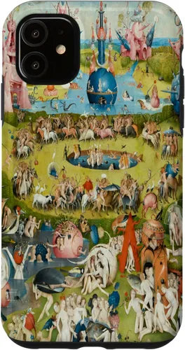 Vista 8 de Hieronymus Bosch - Carcasa para iPhone 17, diseño de jardín de las delicias terrenales