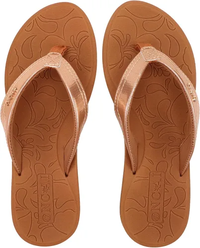 Vista 7 de Oncai - Sandalias de esterilla de yoga y soporte de arco, sandalias tipo pata de gallo para mujer, cómodas, para la playa