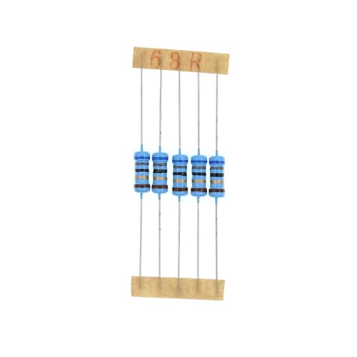 Vista 4 de 100PCS 1 vatios 1W 0R1 0.1 ohmios 1% resistencia de película metálica