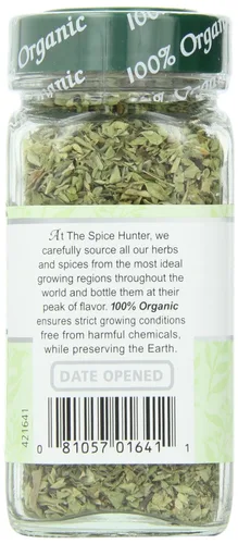 Vista 3 de Spice Hunter Especias, orégano orgánico, 0.45 onzas (paquete de 6)