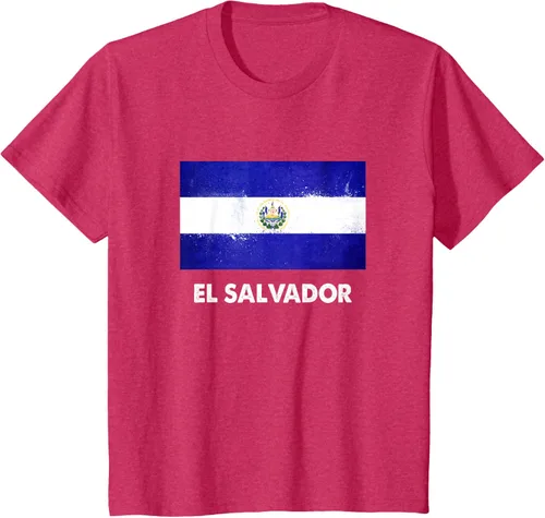 Vista 62 de Camiseta de la bandera de El Salvador Camiseta salvadoreña