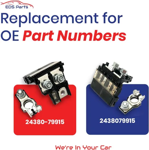 Vista 2 de EDS 24380-79915 2438079915 956-402 Fusible Fuselink Fuse & 24340-7F000 Kit de terminales de batería positiva Reemplazo exacto para determinados