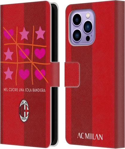 Vista 80 de Head Case Designs Officially Licensed AC Milan Dream Big Children Leather Wallet Case Compatible with Apple iPhone 11