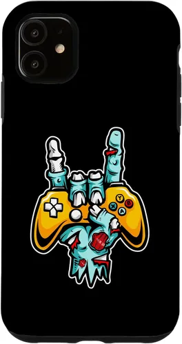 Vista 5 de Funda para iPhone 15 Gamers Zombie Gamer Scary Zombies Zombies Lovers