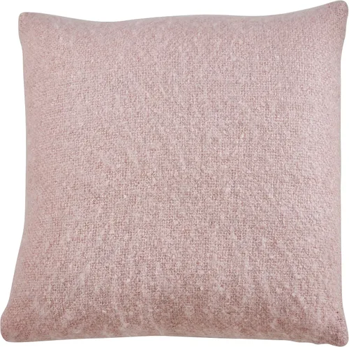 Vista 5 de SARO LIFESTYLE Angora Collection - Almohada de plumón de mohair sintético, 22 pulgadas, color gris