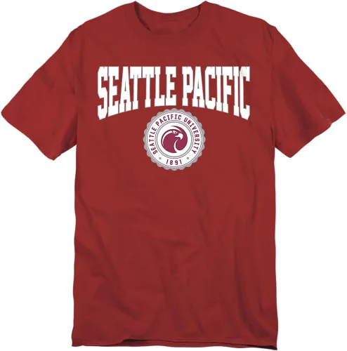 Vista 100 de Colección 3 de camisetas unisex para adultos con sello universitario