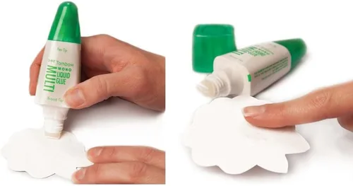 Vista 6 de Tombow 62191 MONO - Pegamento multilíquido, 0.88 onzas, 1 paquete. Pegamento multiusos con dispensador de doble punta para una aplicación