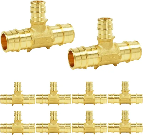 Vista 11 de (Znkiok 10 unidades) Accesorios de expansión Pex A de 1/2 pulgada, adaptador hembra Pex-A-1/2 "NPT, larga vida útil, latón sin plomo, NSF, UPC, ASTM