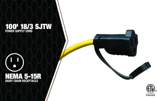 Vista 4 de Southwire Cadena de luces LED 7175SW; 100 pies; amarillo