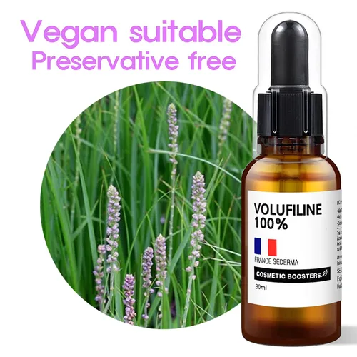 Vista 3 de [Volufiline 1.0 fl oz] Ingrediente cosmético -100% Volufiline 1.0 fl oz (1 onza líquida) Francia SEDERMA Grado cosmético Para cara y cuerpo