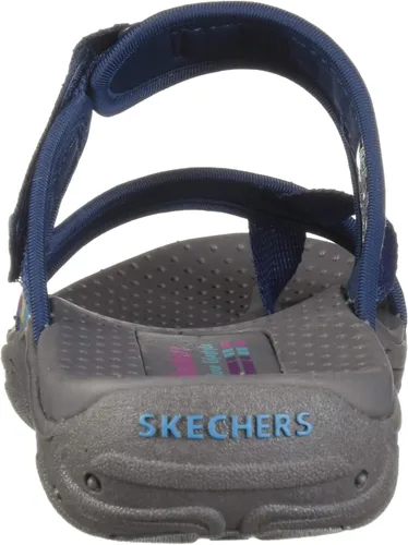 Vista 3 de Skechers Women's Reggae-Mad Swag-Toe Thong Woven Sandal