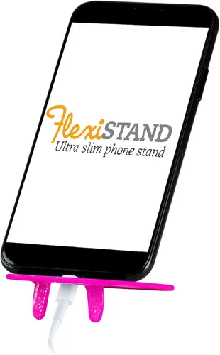 Vista 16 de Flexistand - Soporte para teléfono y teléfono para iPhone y Android, soporte de escritorio para teléfono móvil, compacto, flexible, ajustable