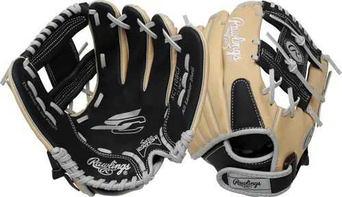 Vista 34 de Rawlings Guante de béisbol y sóftbol Sure Catch Modelos de T-Ball, para jóvenes y adultos recreativos Múltiples tallas y estilos
