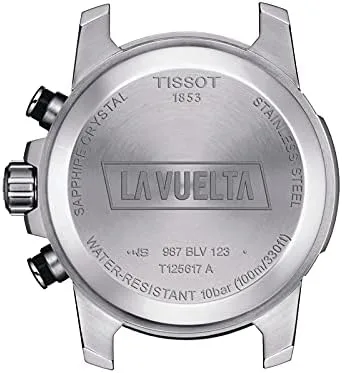 Vista 2 de Tissot Supersport VUELTA CHR SS SYN BK IND Negro - Movimiento de cuarzo