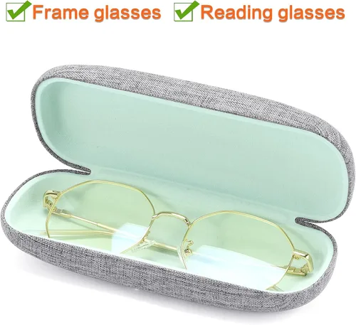 Vista 2 de Vemiss - Funda rígida para lentes de sol (lino)