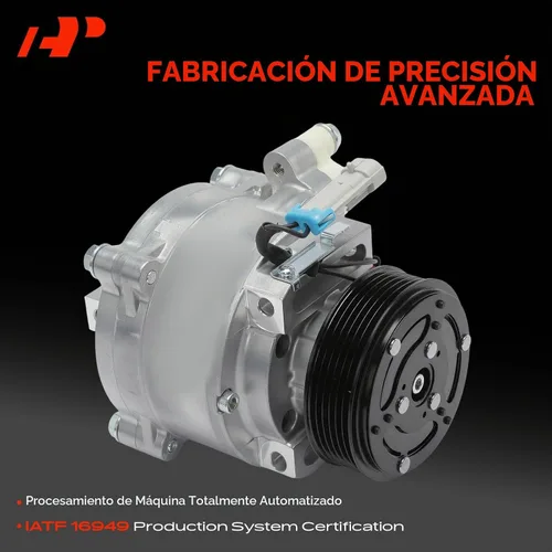 Vista 3 de Compresor de aire acondicionado A-Premium con embrague Compatible con Buick Encore 2013-2022 y Chevrolet Sonic 2013-2020 1.4L, Trax 2013-2022 1.4L